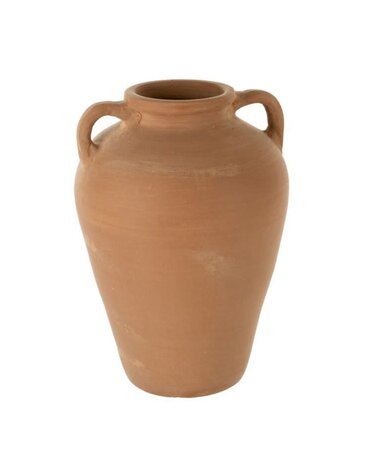 Amphora Terracotta Vase, 9x12"