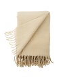 Alpes Merino Wool Throw, Cream, 60x50"