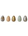 Hand-Painted Metal Egg, Assorted Colors