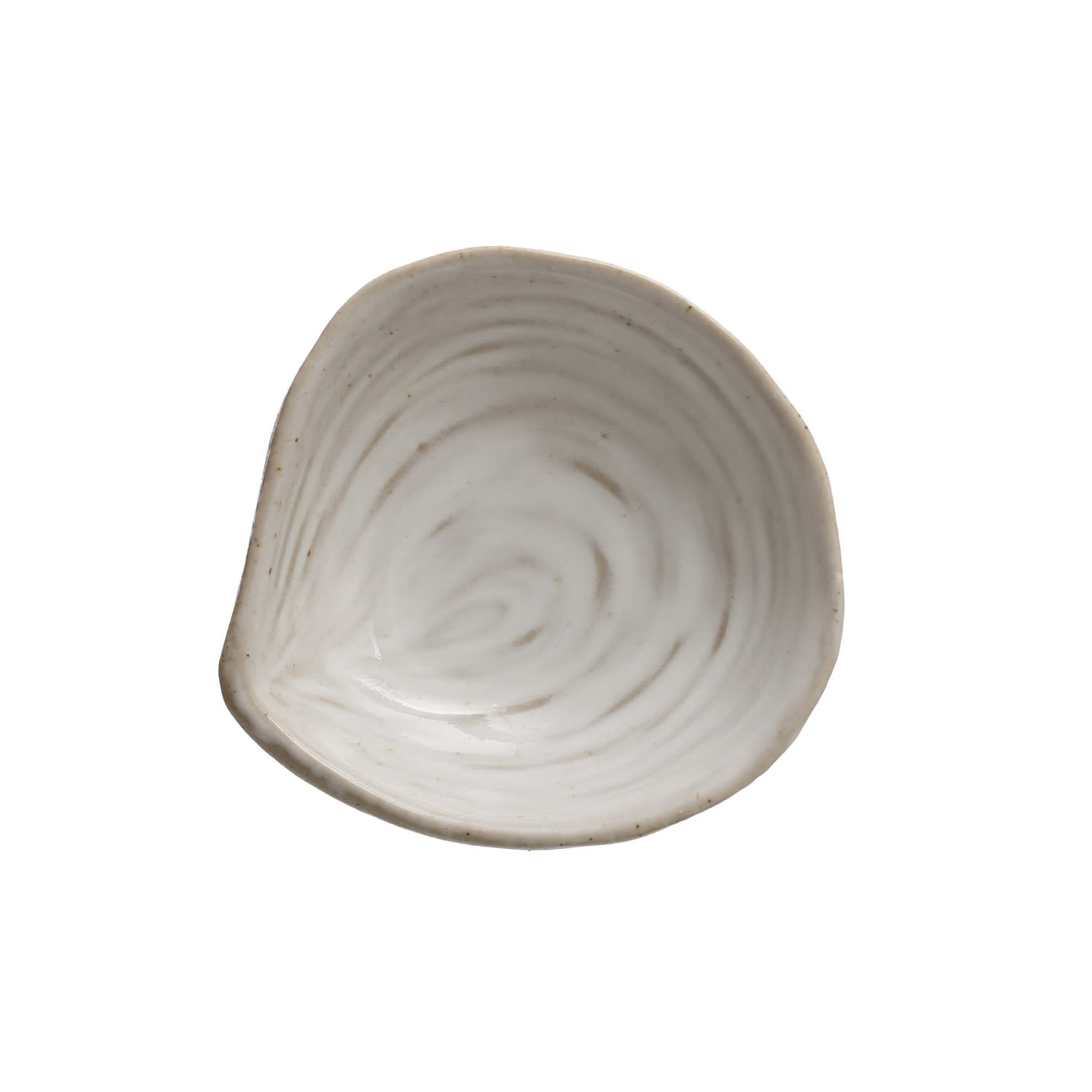Stoneware Shell Bowl, 3 in.