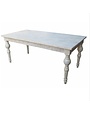 Rectangle Table, Washed White, 71x36x30 Furniture Available for Local Delivery or Pick Up