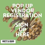 Pop Up Vendor Registration