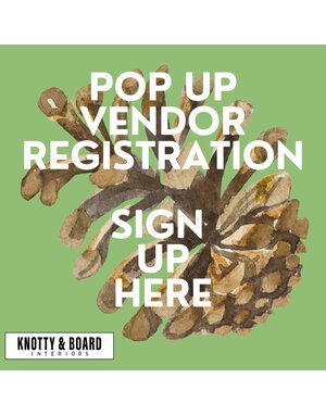 Pop Up Vendor Registration