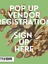 Pop Up Vendor Registration