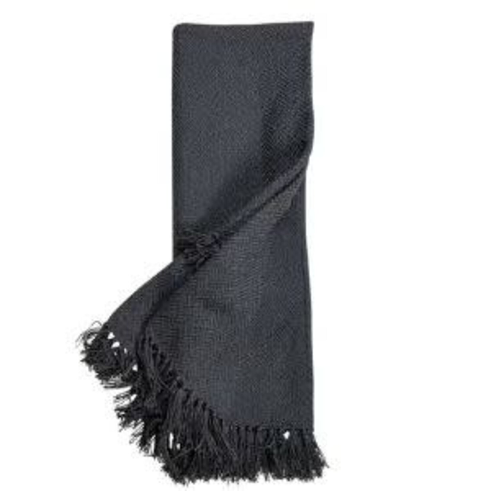 Atticus Outdoor Throw, Black 65 x 48