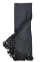 Atticus Outdoor Throw, Black 65 x 48