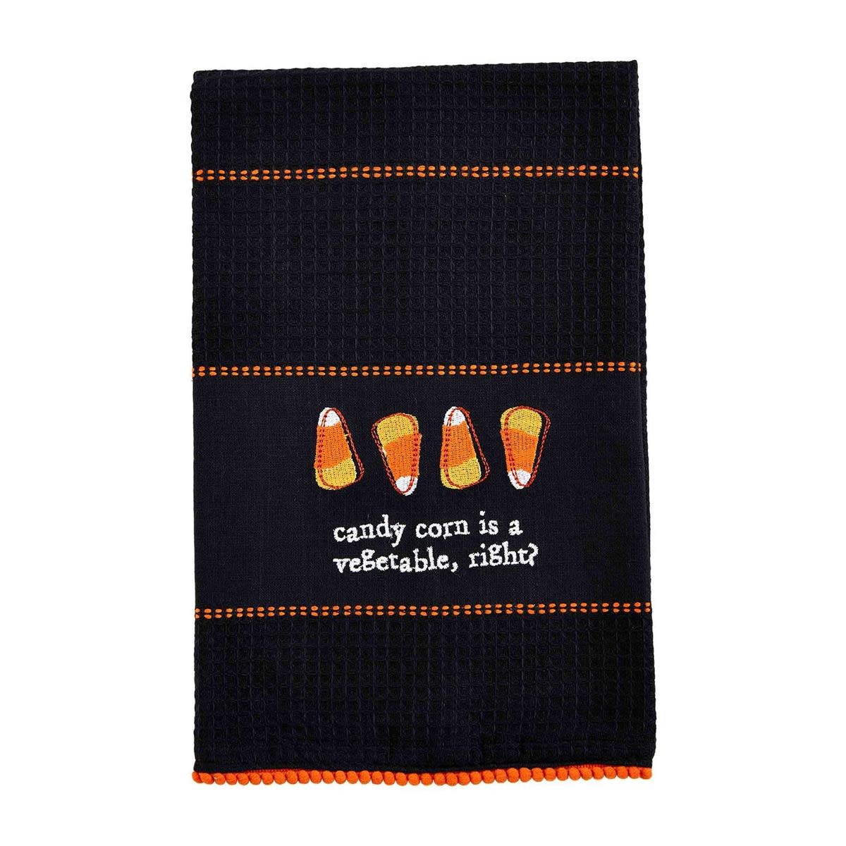 Candy Halloween Waffle Towel