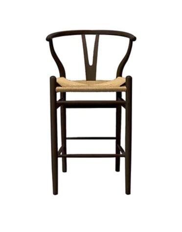 Wishbone Counter Stool Black,  22 x 20.5 x 40 Furniture Available for Local Delivery or Pick Up