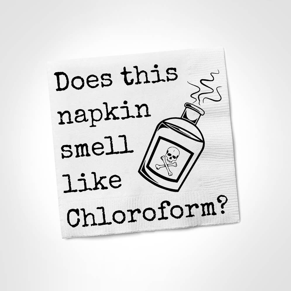 Napkin Cocktail Does This Napkin Smell Like Chloroform