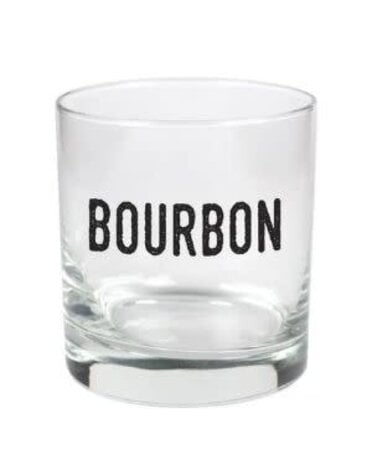 Launch Pad Gifts Bourbon Stylized Rocks Glass, 11 oz.