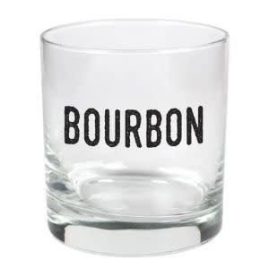 Launch Pad Gifts Bourbon Stylized Rocks Glass, 11 oz.