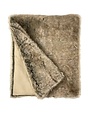 Coyote Faux Fur Throw, 50 x 60 in.