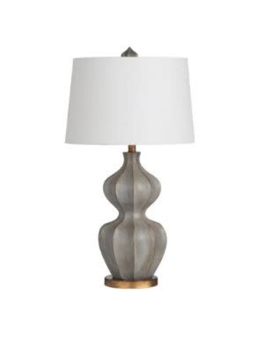 Garnet Table Lamp, Grey, 17 X 17 X 31.5, Lamp Available for Local Delivery or Pick Up