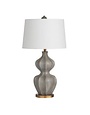 Garnet Table Lamp, Grey, 17 X 17 X 31.5, Lamp Available for Local Delivery or Pick Up