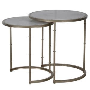 Eclipse Stacking Tables, Set of two, Available for local pick up