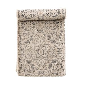 Table Runner with Frayed Edge, 72"