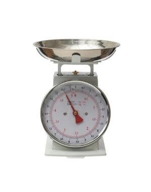Metal & Stainless Steel Scale w/ Removable Tray