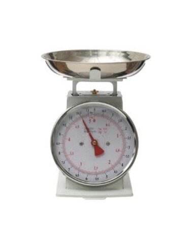 Metal & Stainless Steel Scale w/ Removable Tray