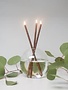 Everlasting Candles Copper, candles only,  set of 3
