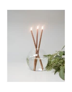 Everlasting Candles Champagne, candles only,  set of 3