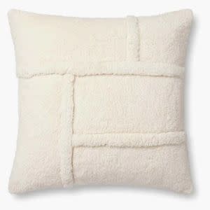 PLL0111 Ivory Pillow, 22 x 22 in.