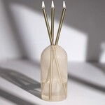 Everlasting Candle Pampas Vase - candles sold separately