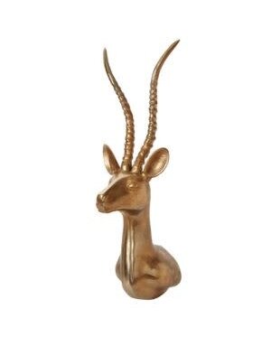 Brass Wall Mount, Antelope Head, Available for local pick up only