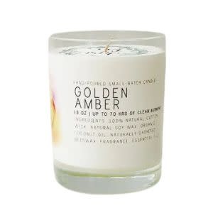 Just Bee Golden Amber Candle, 13 oz