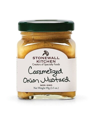 Stonewall Kitchen Caramelized Onion Mustard, 3.5 oz