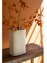 Paper Mache Tall Rectangle Vase