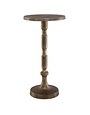 Antique Brass Accent Table, 12 X 24 X 12, Furniture Available for Local Delivery or Pick Up