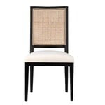Norton Dining Chair, Antique Black Frame