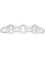 Marble 7 Links Chain, White