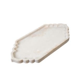 Arabesque Marble Tray L 20 x 10