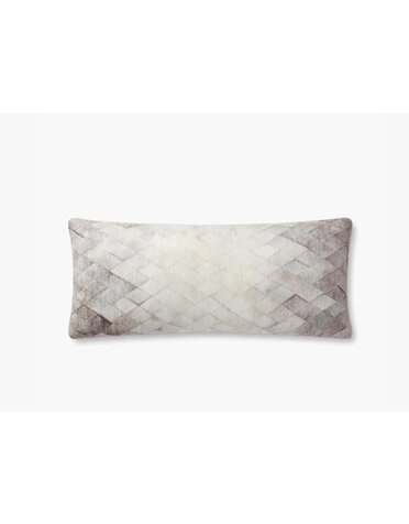 P0897 Grey / Multi Pillow 13 x 35 in