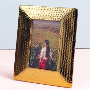 Gold Frame holds 4x6