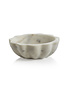 Scalloped Marble Condiment Bowl