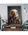 American Eagle Animal Portrait Print, 19.75 x 27.5, Matte