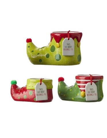 Elf Shoe Container, small,  Priced Individually