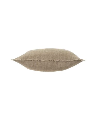 Lina Linen Pillow, Almond, 20 in. x 20 in.