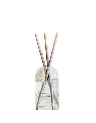 Everlasting Candle Silver, candles only,  set of 3