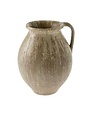 Rhodes Pitcher Vase Reactive Brown, For local pick up only
