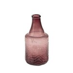 Recycled Glass Bottle Vase, Rose
