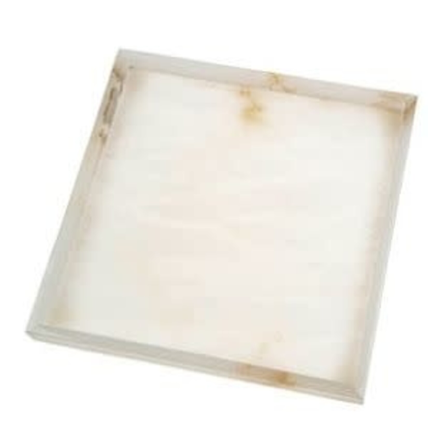 Square Alabaster Tray, Large