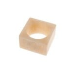 Resin Napkin Ring, Silver