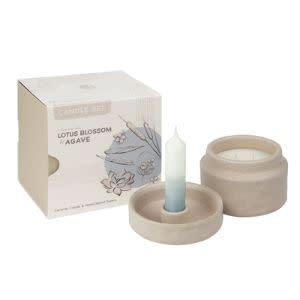 Mindful Moments Candle Set, Lotus Blossom & Agave