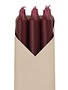 Tapers 6-Pack Gift Set, Bordeaux, 12in.
