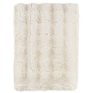 Fab Faux Throw, Ivory