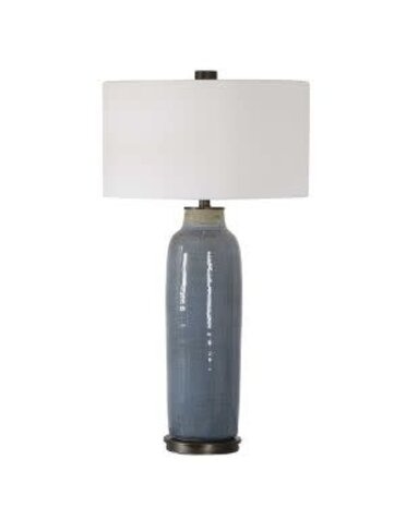 Vicente Table Lamp, 34", shade 10"x18"