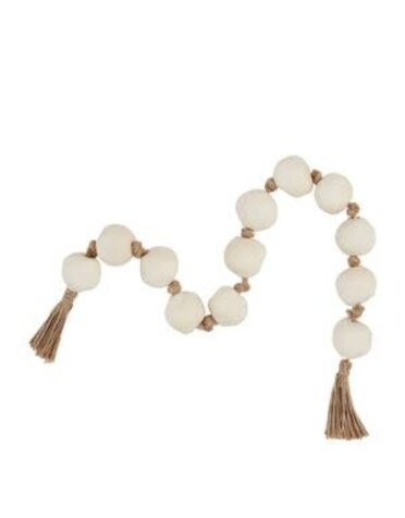 Decorative Beads, White